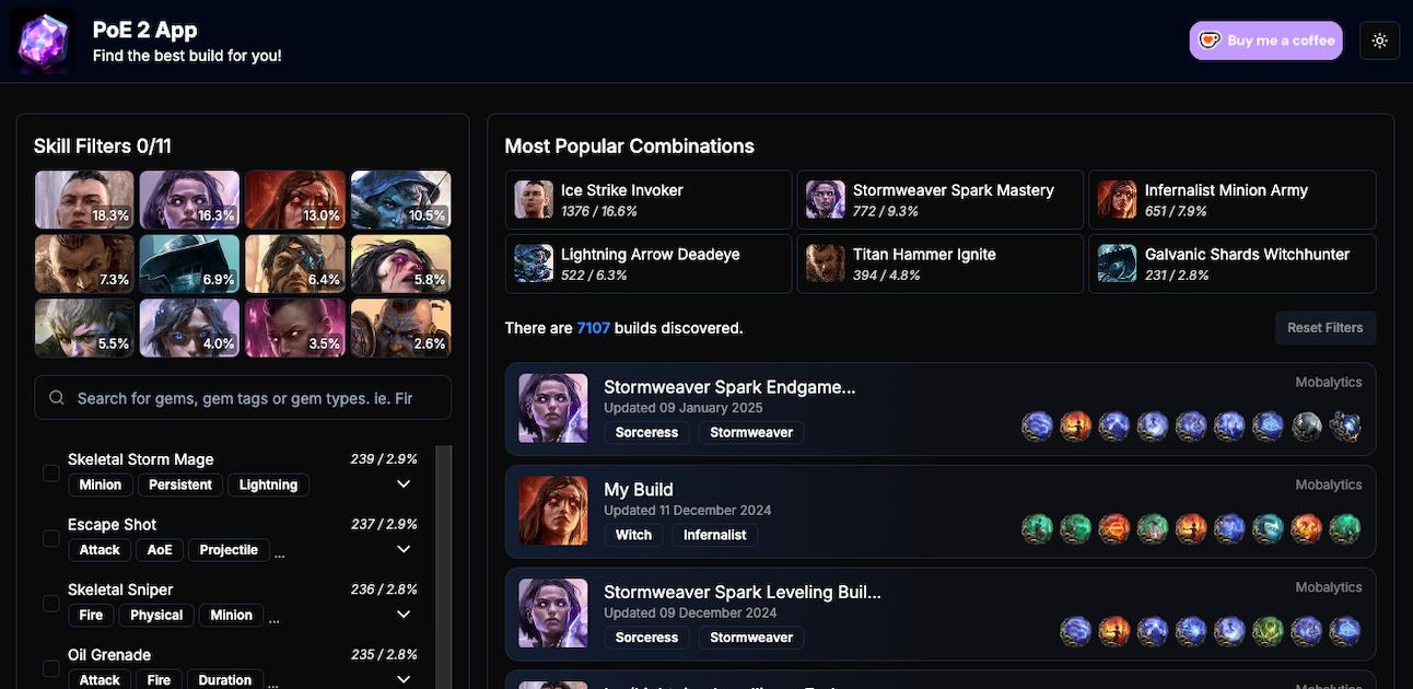 PoE 2 App Find Perfect Build for Infernalist